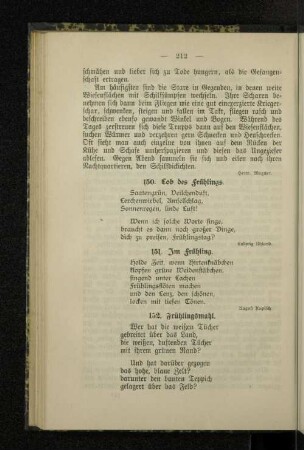 152. Frühlingsmahl.