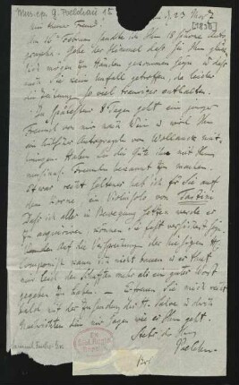 Brief an Aloys Fuchs : 23.03.1830