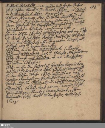 Bl. 12. Mich. Reichard