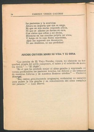 Juicios críticos sobre su vida y su obra