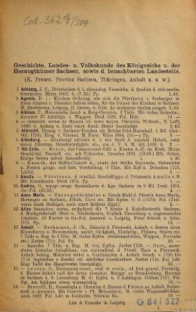Lager-Verzeichnis. 204. 1889