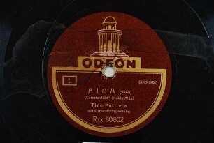 Aida : "Celeste Aida" (Holde Aida) / (Verdi)