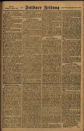Zweite Ausgabe vom Samstag, den 07. Februar 1920.