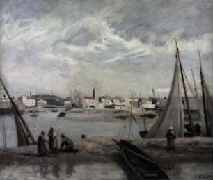 Dunkerque: Ansicht eines Fischerhafens