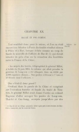 Chapitre XX. Bac-Lé et Fou-Tchéou