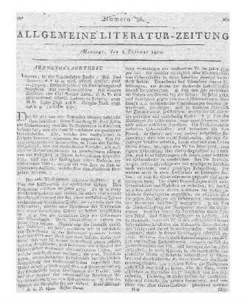 Physische und physiologische Geschichte einer siebenjährigen Epilepsie vom 34. bis ins 40. Lebensjahr. Nebst Beiträgen zur körperlichen und Seelendiätetik für Nervenschwache. Zürich: Orell, Geßner, Füßli 1798