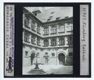Nürnberg, Rathaus : Hof