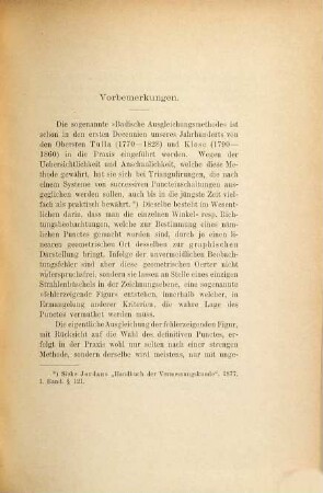 Beitraege zu graphischen Ausgleichungen : Inaug. Diss.