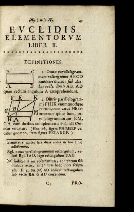 Elementorum Euclidis Liber II.