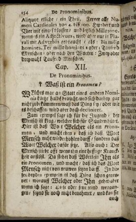 Cap. XII. De Pronominibus.