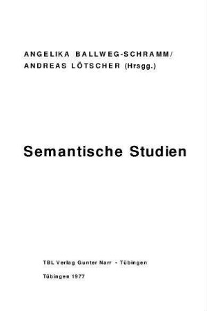 Zum Problem der Maßausdrücke im Deutschen