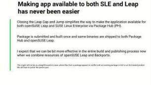 Why Should Companies be interested in the next version of openSUSE Leap