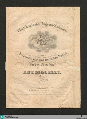 Zwei kleine Potpourri nach Motiven der Oper: La Sonnambula (Die Nachtwandlerinn) von V. Bellini