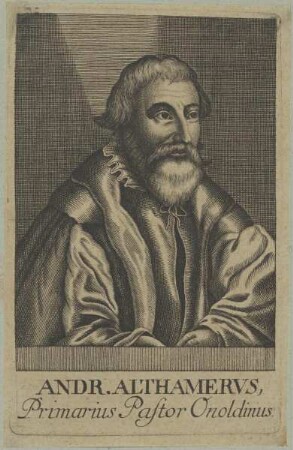 Bildnis des Andr. Althamervs