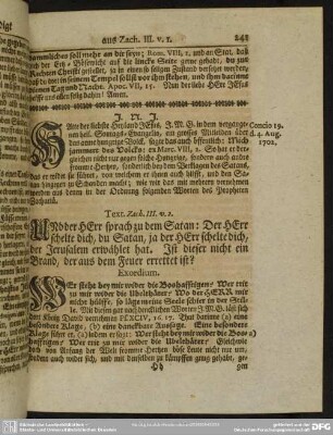 Die neunzehende Predigt aus Zach. III. v. 2.