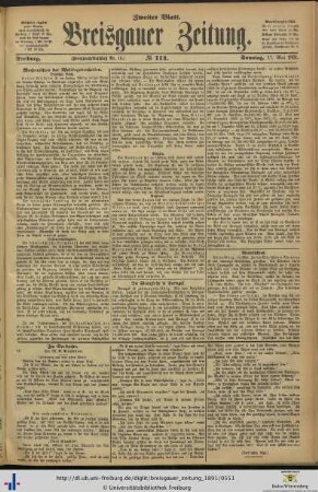 17.05.1891 (Zweites Blatt)