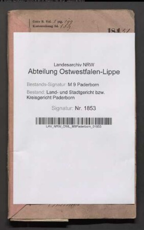 Erblasser: Schlechter, Gertrud, geb. Rüsing: