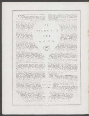 El microbio del amor