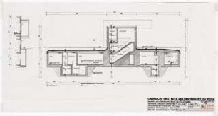 Chemische Institute der Universität Köln: Quellenanlage Schnitt F, 1:100
