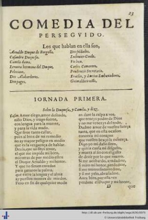 Comedia Del Perseguido