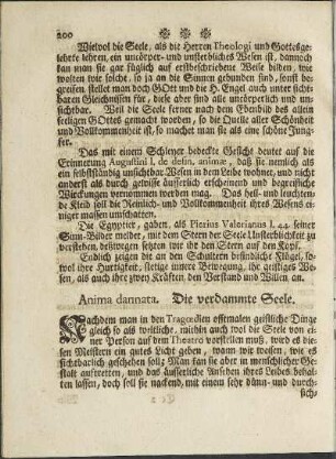 Die verdammte Seele