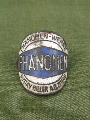 Fahrrad / Steuerkopfschild "Phänomen"