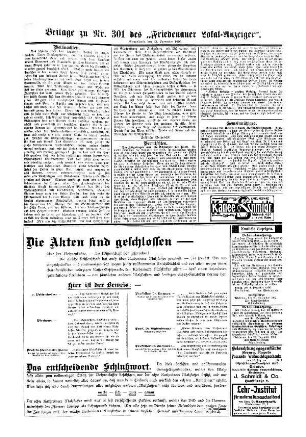 Beilage zu Nr. 301