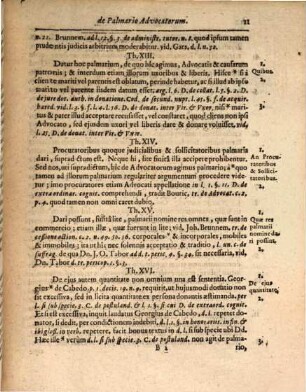 Disputatio Juridica De Palmario Advocatorum