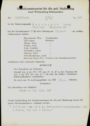 Reinhardt, Georg