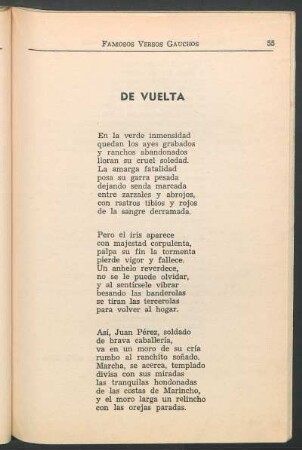 De vuelta