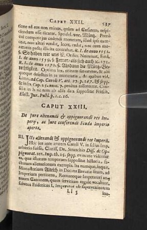 Caput XXIII. - XXVI.