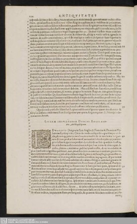 Literae Excusatoriae Domini Regis Contra Archiepiscopum