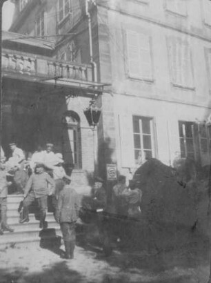 Erster Weltkrieg - "Kriegserinnerungen an Nordfrankreich und die Vogesen". "Howald (heute: Le Hohwald/Dép. Bas-Rhin) in den Vogesen"