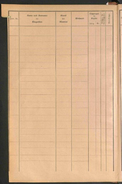 Standesamtsbuch der Stadt Aschaffenburg: Register Eheschließungen 1927 - 1929