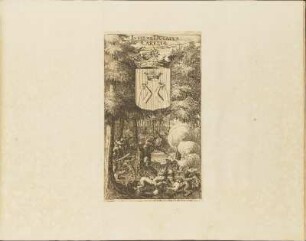 Kupferstich: Insigne Ducatus Careliae