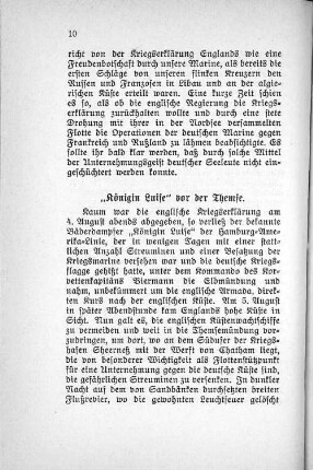 "Königin Luise" vor der Themse.