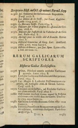 699-727, Rerum gallicarum scriptores