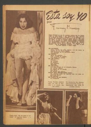 Esta soy yo - Por Fanny Navarro