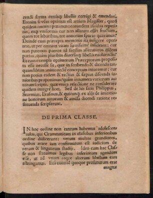 De Prima Classe.
