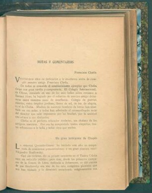 Notas y comentarios