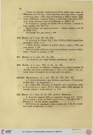 Cod. Pal. lat. 200 - 299
