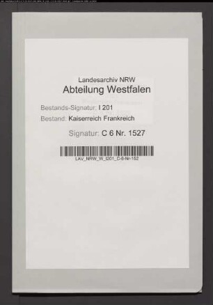 Verkauf des Ollenottulskamp, Kirchspiel Nottuln, an Franz Anton Verspohl und Friedr. Wemhoff in Nottuln (Nr. 612).