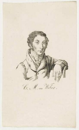 Bildnis des C. M. von Weber