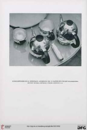 Metallarbeiten der Offenbacher Kunstgewerbeschule