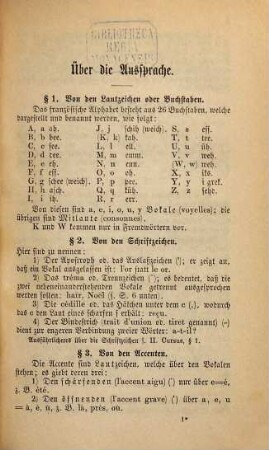Französische Konversations-Grammatik : zum Schul- und Privatunterricht