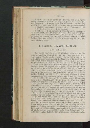 3. Künstliche organische Farbstoffe