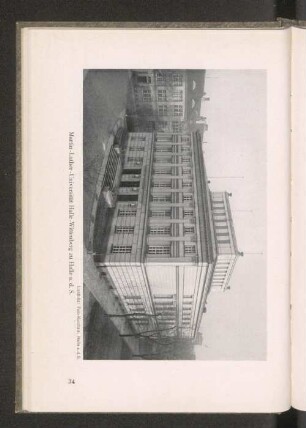 Martin-Luther-Universität Halle-Wittenberg zu Halle a. d. S.