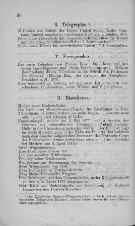 T. Fernsprecher.