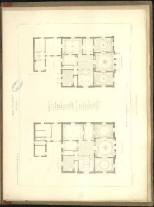 Wohnhaus, Silberburgstrasse No. 177 Erdgeschoss, Erster Stock
