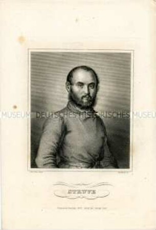 Porträt des Gustav Struve